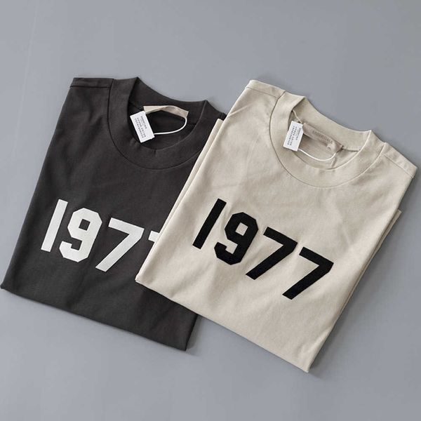 essentials t-shirt short sleeve flocked 100% cotton t-shirts fashion hip hop men women oversized streetwear, White;black
essentials t-shirt short sleeve flocked 100% cotton t-shirts fashion hip hop men women oversized streetwear, White;black