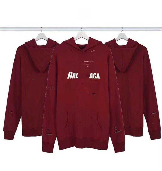 fashion brand hoodies paris hole tearing washed chest letter print loose pullover sweatshirts red, Black
fashion brand hoodies paris hole tearing washed chest letter print loose pullover sweatshirts red, Black