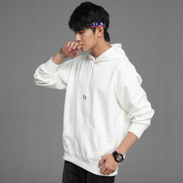 spring and autumn new pullover hooded sweater long sleeve sports thin men's solid color loose casual, Black
spring and autumn new pullover hooded sweater long sleeve sports thin men's solid color loose casual, Black