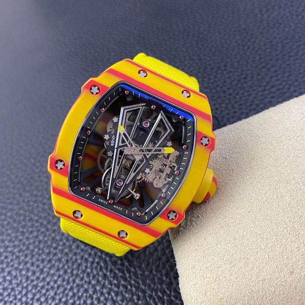 rm27 ultra light tourbillon watch size 47.77 mm tpt quartz fiber grade 5 titanium alloy screw sapphire crystal woven strap, Slivery;brown
rm27 ultra light tourbillon watch size 47.77 mm tpt quartz fiber grade 5 titanium alloy screw sapphire crystal woven strap, Slivery;brown