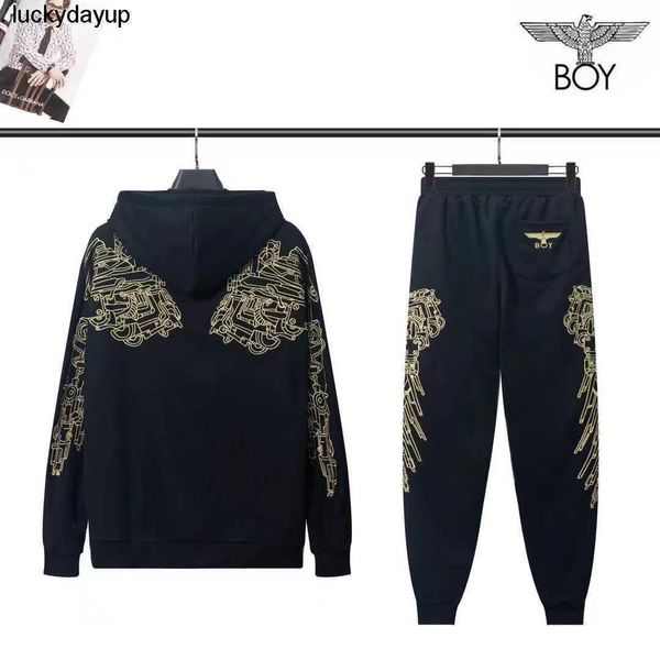 men's tracksuits designer new winter men women's same casual golden eagle embroidery fashion brand boys heavy industry gilding swe, Gray
men's tracksuits designer new winter men women's same casual golden eagle embroidery fashion brand boys heavy industry gilding swe, Gray