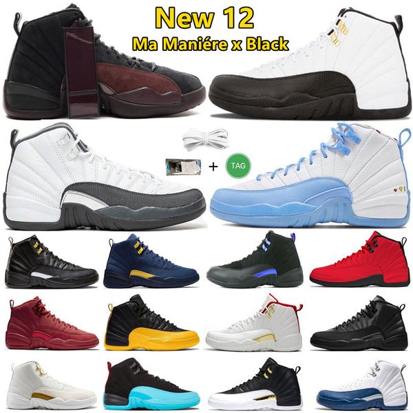 12 12s mens basketball shoes ma maniere x black taxi ovo white university blue revealed with floral print michigan gym red golf m air 1 jord
12 12s mens basketball shoes ma maniere x black taxi ovo white university blue revealed with floral print michigan gym red golf m air 1 jord