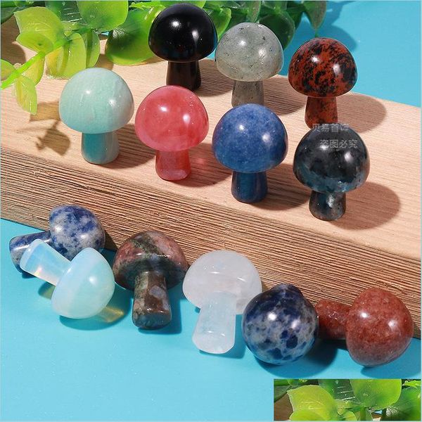 stone 2cm mini mushroom statue natural stone carved decoration quartz hand polished healing crystal reiki trinket gift room ornament dhmby, Black
stone 2cm mini mushroom statue natural stone carved decoration quartz hand polished healing crystal reiki trinket gift room ornament dhmby, Black