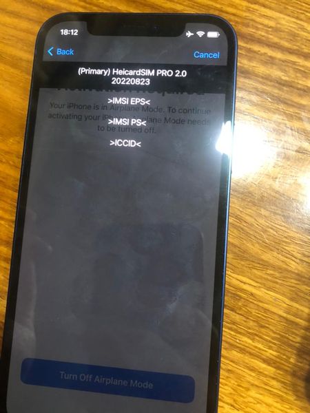 original heicard mix v2.0 for ip6-13 with iccid perfect unlock sim card turbo sim gevey pro ios16.x
original heicard mix v2.0 for ip6-13 with iccid perfect unlock sim card turbo sim gevey pro ios16.x