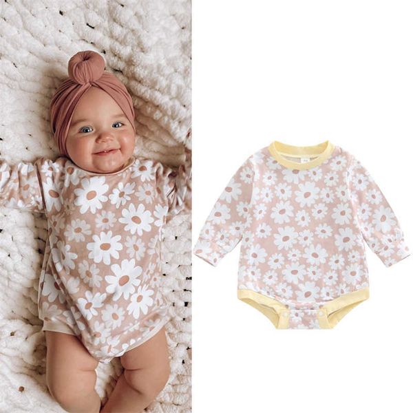 rompers baby girls romper spring autumn infant newborn long sleeve floral print jumpsuit cotton clothes outfits j220922, Blue
rompers baby girls romper spring autumn infant newborn long sleeve floral print jumpsuit cotton clothes outfits j220922, Blue