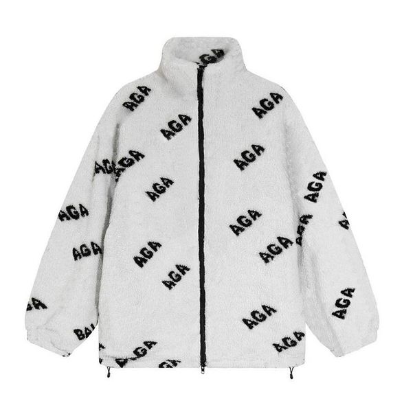 winter woolen jackets for mens women lamb wool coat with letters casual windbreaker fur parkas zipper coats black white gray, Black;brown
winter woolen jackets for mens women lamb wool coat with letters casual windbreaker fur parkas zipper coats black white gray, Black;brown