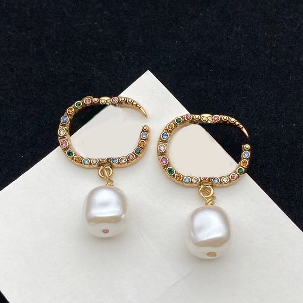 luxury designer fashion diamond charm earrings aretes orecchini ladies party wedding couple gift jewelry with box, Golden
luxury designer fashion diamond charm earrings aretes orecchini ladies party wedding couple gift jewelry with box, Golden