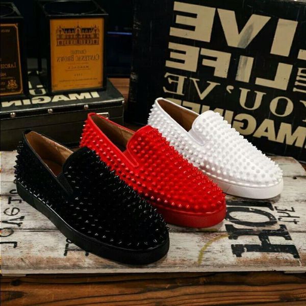 red-bottoms boot christians 2021 leather shoess red 36-46 loafers for mens spikes genuine designer party on platform casual sneakers me ssw, Black
red-bottoms boot christians 2021 leather shoess red 36-46 loafers for mens spikes genuine designer party on platform casual sneakers me ssw, Black