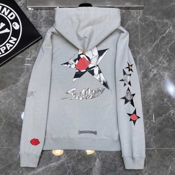 fashion luxury men's jackets sweatshirts designer classic hoodies ch zipper hooded sweater cross pullover sanskrit hoodie casual men wo, Black;brown
fashion luxury men's jackets sweatshirts designer classic hoodies ch zipper hooded sweater cross pullover sanskrit hoodie casual men wo, Black;brown