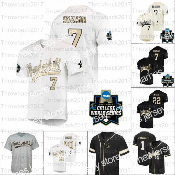 college baseball wears 2021 ncaa vanderbilt college baseball jerseys commodores jack leiter jj bleday cooper davis austin martin dansby swan, Black
college baseball wears 2021 ncaa vanderbilt college baseball jerseys commodores jack leiter jj bleday cooper davis austin martin dansby swan, Black