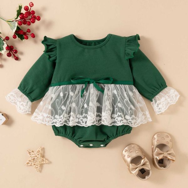 rompers christmas newborn baby girls jumpsuit lace ruffle long sleeves triangle bodysuit xmas green clothing j220922, Blue
rompers christmas newborn baby girls jumpsuit lace ruffle long sleeves triangle bodysuit xmas green clothing j220922, Blue