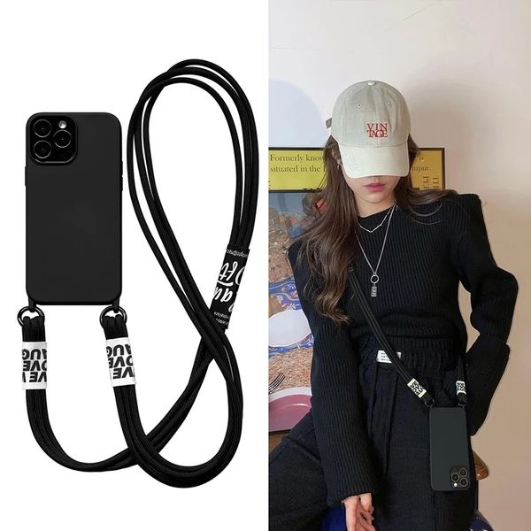luxury cases solid color cool crossbody lanyard strap soft case for iphone 14 13 pro max 12 11 mini xs xr x 8 7 plus se silicone cover
luxury cases solid color cool crossbody lanyard strap soft case for iphone 14 13 pro max 12 11 mini xs xr x 8 7 plus se silicone cover