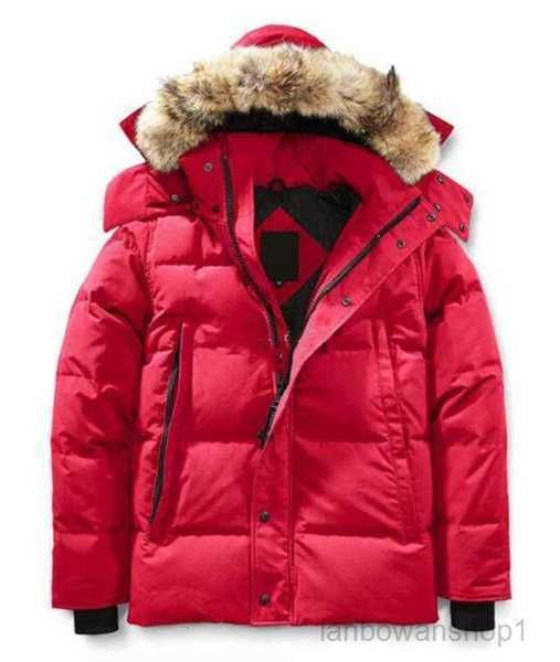 men's down parkas men winter coats jassen chaquetas outerwear wolf fur hoodeds manteaus wyndhams 334lj, Black
men's down parkas men winter coats jassen chaquetas outerwear wolf fur hoodeds manteaus wyndhams 334lj, Black
