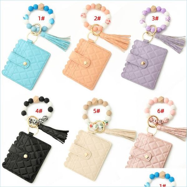 keychains lanyards wristlet keychain bracelet credit card holder wallet key ring sile tassel keychains beaded bangle drop delivery dhecn, Silver
keychains lanyards wristlet keychain bracelet credit card holder wallet key ring sile tassel keychains beaded bangle drop delivery dhecn, Silver