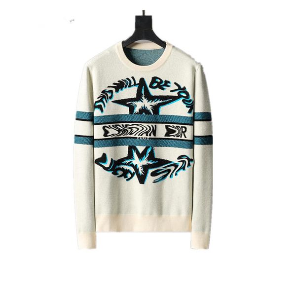 men brand sweater letter embroidery knitwear winter sweatshirt crew neck long sleeve sweater for female designer hoodies263d, White;black
men brand sweater letter embroidery knitwear winter sweatshirt crew neck long sleeve sweater for female designer hoodies263d, White;black
