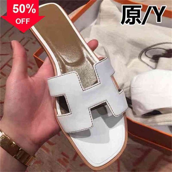 luxury h designer slippers slides herme high version h family women's 2022 summer new beach leather flat bottom sandals leisure wear 1m, Black
luxury h designer slippers slides herme high version h family women's 2022 summer new beach leather flat bottom sandals leisure wear 1m, Black