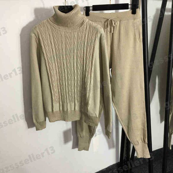 luxury knitted tracksuits designer sweater pants suit fashion brand turtleneck thermal sweaters two piece women sets 0912, Gray
luxury knitted tracksuits designer sweater pants suit fashion brand turtleneck thermal sweaters two piece women sets 0912, Gray