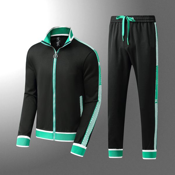 new men's sportswear casual long-sleeved cardigan trousers two-piece set of fashionable monogrammed women's sportswear, Gray
new men's sportswear casual long-sleeved cardigan trousers two-piece set of fashionable monogrammed women's sportswear, Gray