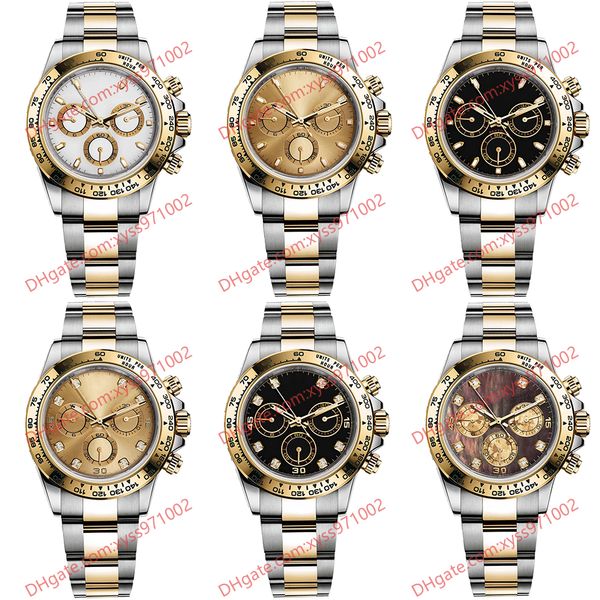 11 colour highquality asian factory men's watch 2813 automatic wristwatch 116503 watch 40mm black diamond dial no timer gold stainless, Slivery;brown
11 colour highquality asian factory men's watch 2813 automatic wristwatch 116503 watch 40mm black diamond dial no timer gold stainless, Slivery;brown