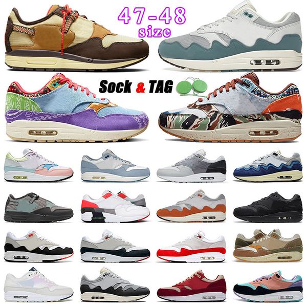 running shoes og air maxs 1 designer wholesale trainers sneakers pattas waves noies aqua monarch iridescent far out wild violet elephant siz
running shoes og air maxs 1 designer wholesale trainers sneakers pattas waves noies aqua monarch iridescent far out wild violet elephant siz
