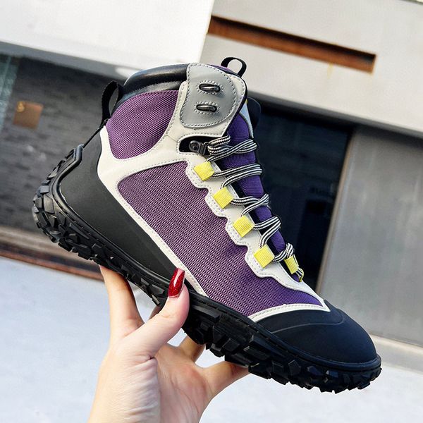 designer mens hiking ankle boot shoes sneakers purple technical mesh with black rubber non slip sole with original box size 35-45
designer mens hiking ankle boot shoes sneakers purple technical mesh with black rubber non slip sole with original box size 35-45