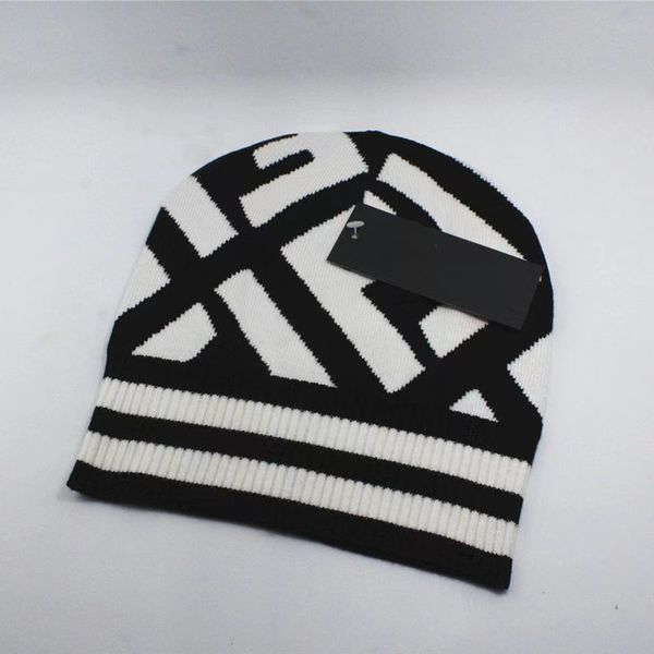 designer brands autumn winter men's beanie hats women's trend embroidered letters warm hats, Blue;gray
designer brands autumn winter men's beanie hats women's trend embroidered letters warm hats, Blue;gray