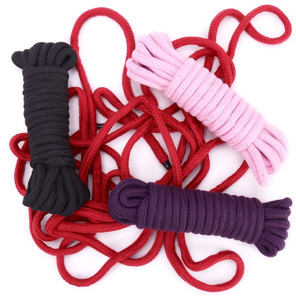 costumes 5m sm rope sm bondage rope product for femdom bondage cotton rope for women couples game cosplay, Black
costumes 5m sm rope sm bondage rope product for femdom bondage cotton rope for women couples game cosplay, Black