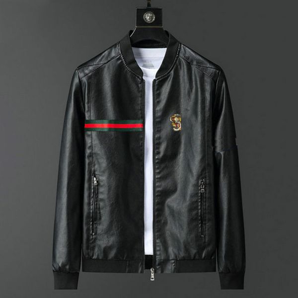 mens fashion pu leather jacket spring and autumn new british style men leather jacket locomotive men's coat black brown m-3xl
mens fashion pu leather jacket spring and autumn new british style men leather jacket locomotive men's coat black brown m-3xl