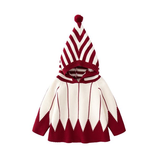2022 new autumn and winter girls' knitted sweater cape red happy girl's hooded cape 0-3 years old
2022 new autumn and winter girls' knitted sweater cape red happy girl's hooded cape 0-3 years old