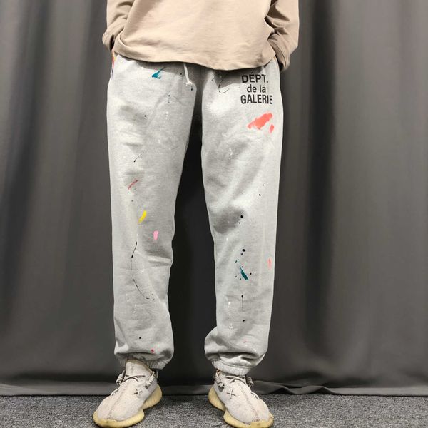 hip hop gallerydepts designer pants hand-painted washed used splash ink graffiti leisure sports trend bodysuit leggings, Black
hip hop gallerydepts designer pants hand-painted washed used splash ink graffiti leisure sports trend bodysuit leggings, Black