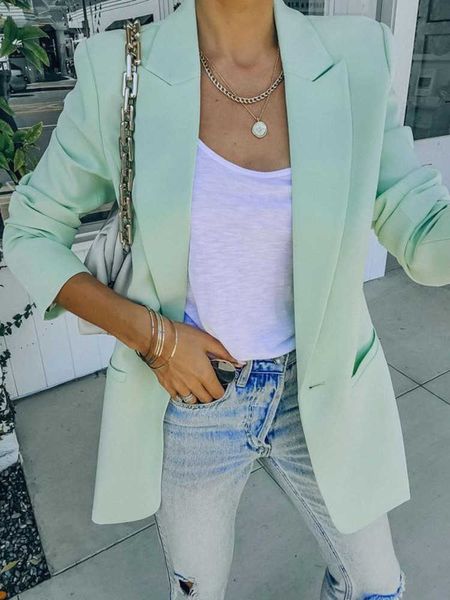 women's suits blazers women blazer korea casual work outerwear solid single breasted basic all-match simple fashion blazers elegant new, White;black
women's suits blazers women blazer korea casual work outerwear solid single breasted basic all-match simple fashion blazers elegant new, White;black