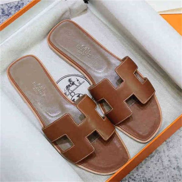 herme orans slippers slipper h slides family womens summer spring versatile color matching leather oneline wear flat bottomed beach, Black
herme orans slippers slipper h slides family womens summer spring versatile color matching leather oneline wear flat bottomed beach, Black