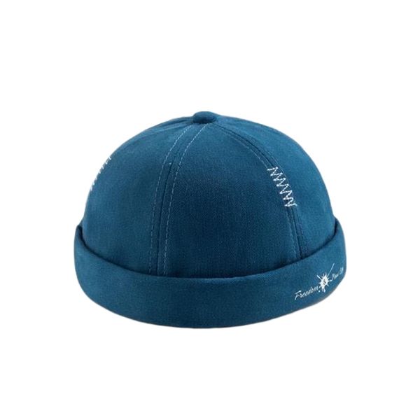 2022 new men and women without eaves cap tide brand japanese hip-hop retro landlord street cap, Blue;gray
2022 new men and women without eaves cap tide brand japanese hip-hop retro landlord street cap, Blue;gray