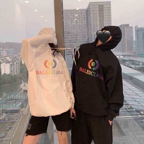 fashion couples balencigas hoodies family paris sweater women's hooded aristocratic wheat print doule brlong sleeve pu, Black
fashion couples balencigas hoodies family paris sweater women's hooded aristocratic wheat print doule brlong sleeve pu, Black
