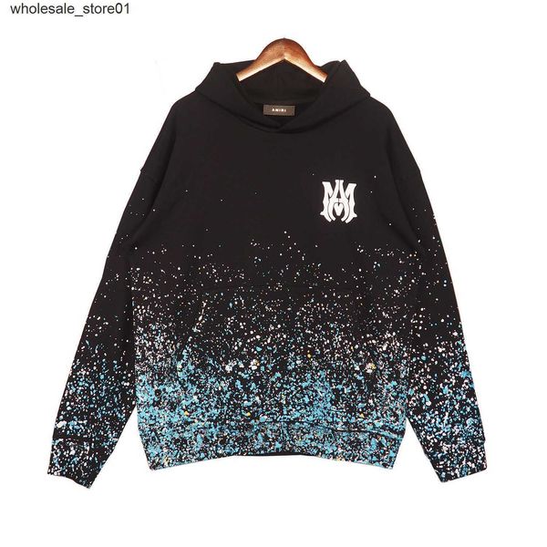 men's hoodies designer sweatshirts amirs autumn new star splashing flower print letter lovers casual sweater fashion streetwear hoodie, Black
men's hoodies designer sweatshirts amirs autumn new star splashing flower print letter lovers casual sweater fashion streetwear hoodie, Black