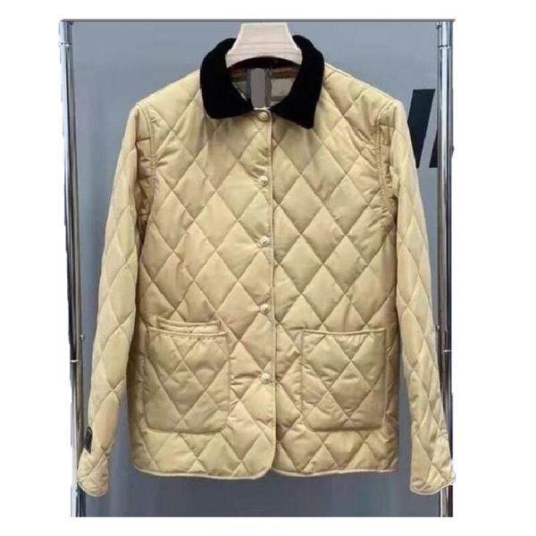new women jacket winter autumn coat fashion cotton slim jacket british style embroide plaid quilting padded parkas clothing wholesale size m, Black;brown
new women jacket winter autumn coat fashion cotton slim jacket british style embroide plaid quilting padded parkas clothing wholesale size m, Black;brown