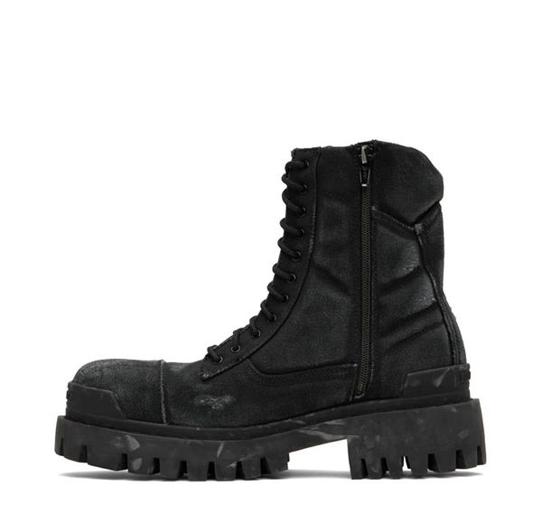 2022 winter retro water wash tick sole outdoor matin boots canvas exclusive high r botas, Black
2022 winter retro water wash tick sole outdoor matin boots canvas exclusive high r botas, Black