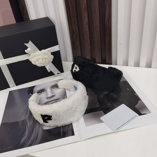 with box p brand winter fur designers headbands black white colors warm thick hair accessories headwear letter headband, Silver
with box p brand winter fur designers headbands black white colors warm thick hair accessories headwear letter headband, Silver