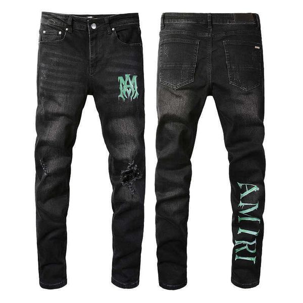 amiin fashion cool street black digital print stretch skinny jeans 858 leisure casual paint splatter ripped collage amnii embroidery, Blue
amiin fashion cool street black digital print stretch skinny jeans 858 leisure casual paint splatter ripped collage amnii embroidery, Blue