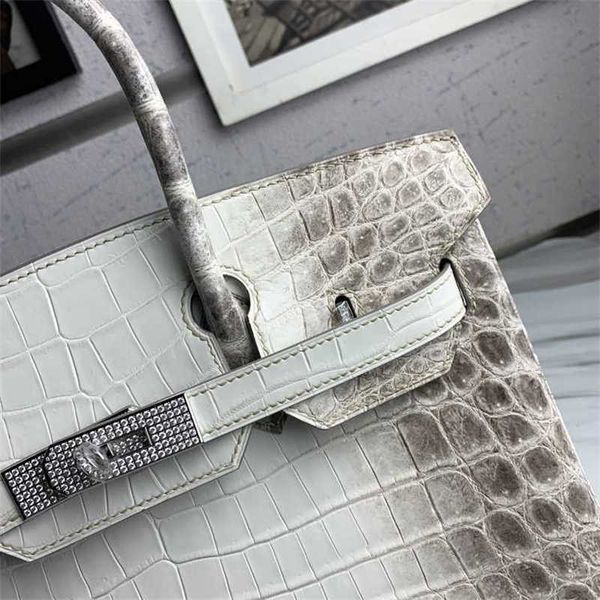 herme birkin bags high end handmade alligator leather himalayan 30 drill buckle handbag large capacity ayw
herme birkin bags high end handmade alligator leather himalayan 30 drill buckle handbag large capacity ayw
