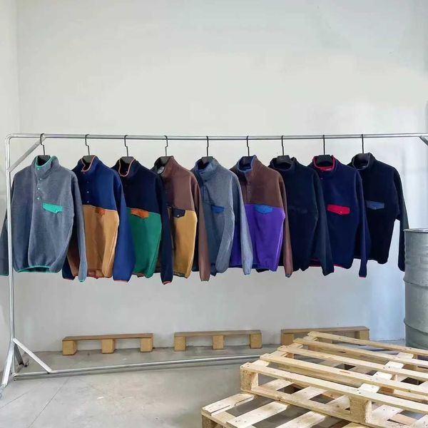fashion sweatshirts men women couple models loose casual stand collar pullover fleece lamb polar jacket coat sweater, Black
fashion sweatshirts men women couple models loose casual stand collar pullover fleece lamb polar jacket coat sweater, Black