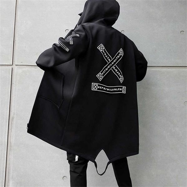 jacketmen's harajuku hooded jackets spring autumn print windbreaker ribbon overcoat outwear hip hop male casual male designer clothing, Black;brown
jacketmen's harajuku hooded jackets spring autumn print windbreaker ribbon overcoat outwear hip hop male casual male designer clothing, Black;brown
