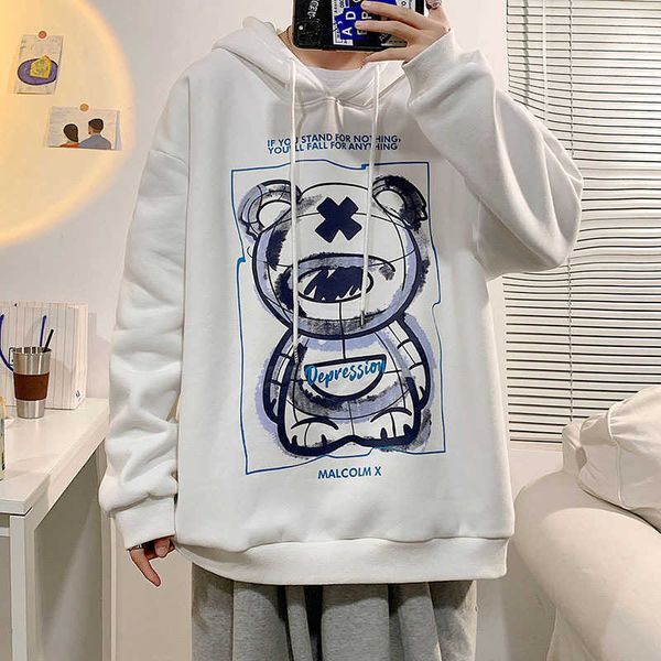 autumn new coat men's fashion hooded sweater sports long sleeved loose bottomed, Black
autumn new coat men's fashion hooded sweater sports long sleeved loose bottomed, Black