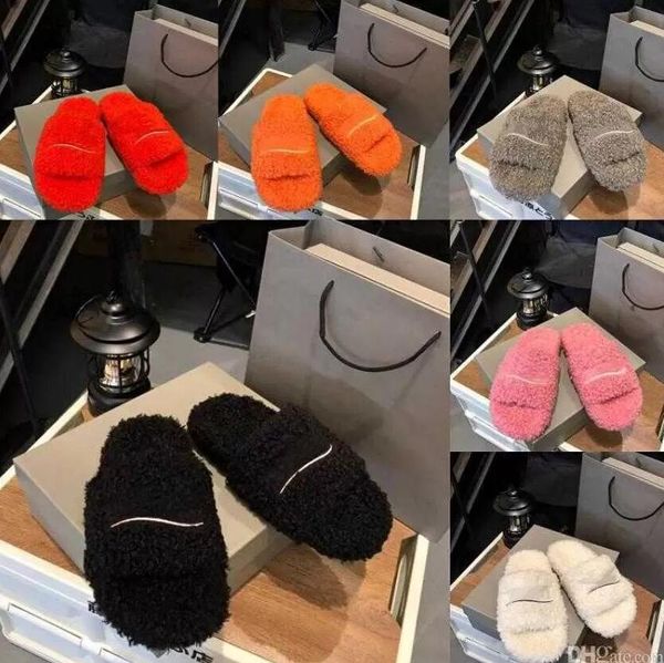 luxury designer women slippers mens 2021ss paris furry wool slipper indoor shoes comfortable plush girl flip flops winter fur fluffy warm be, Black
luxury designer women slippers mens 2021ss paris furry wool slipper indoor shoes comfortable plush girl flip flops winter fur fluffy warm be, Black