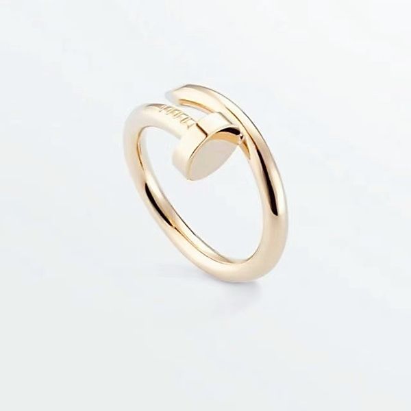 european and american classic nail ring designer valentine's day wedding gift 316l stainless steel jewelry, Slivery;golden
european and american classic nail ring designer valentine's day wedding gift 316l stainless steel jewelry, Slivery;golden