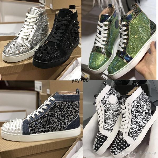 red-bottoms shoe christians latest mens designer sneakers spike junior high flats shoes women trainers genuine leather lovers par ykn, Black
red-bottoms shoe christians latest mens designer sneakers spike junior high flats shoes women trainers genuine leather lovers par ykn, Black