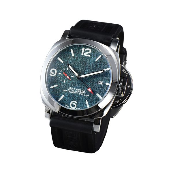 luxury men's fashion sports watch quartz movement multi function luminous calendar stainless steel case rubber band wrist watches, Slivery;brown
luxury men's fashion sports watch quartz movement multi function luminous calendar stainless steel case rubber band wrist watches, Slivery;brown