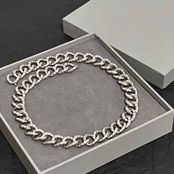 titanium steel vintage b letter logo chain necklace french design street hip hop fashion bracelet festival gift for men and women, Silver
titanium steel vintage b letter logo chain necklace french design street hip hop fashion bracelet festival gift for men and women, Silver