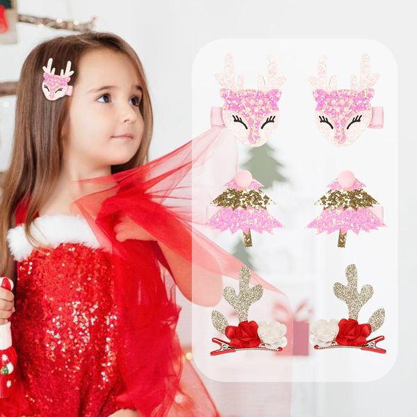 12pairs new children's christmas hairpin kids staghorn bright glitter hair accessories three dimensional antler duck bill clip, Slivery;white
12pairs new children's christmas hairpin kids staghorn bright glitter hair accessories three dimensional antler duck bill clip, Slivery;white