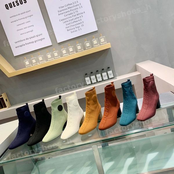 designer women boots volver ankle boot stretch knit booties ladies stirrup heel bootie genuine leather shoes slip-on high heels, Black
designer women boots volver ankle boot stretch knit booties ladies stirrup heel bootie genuine leather shoes slip-on high heels, Black